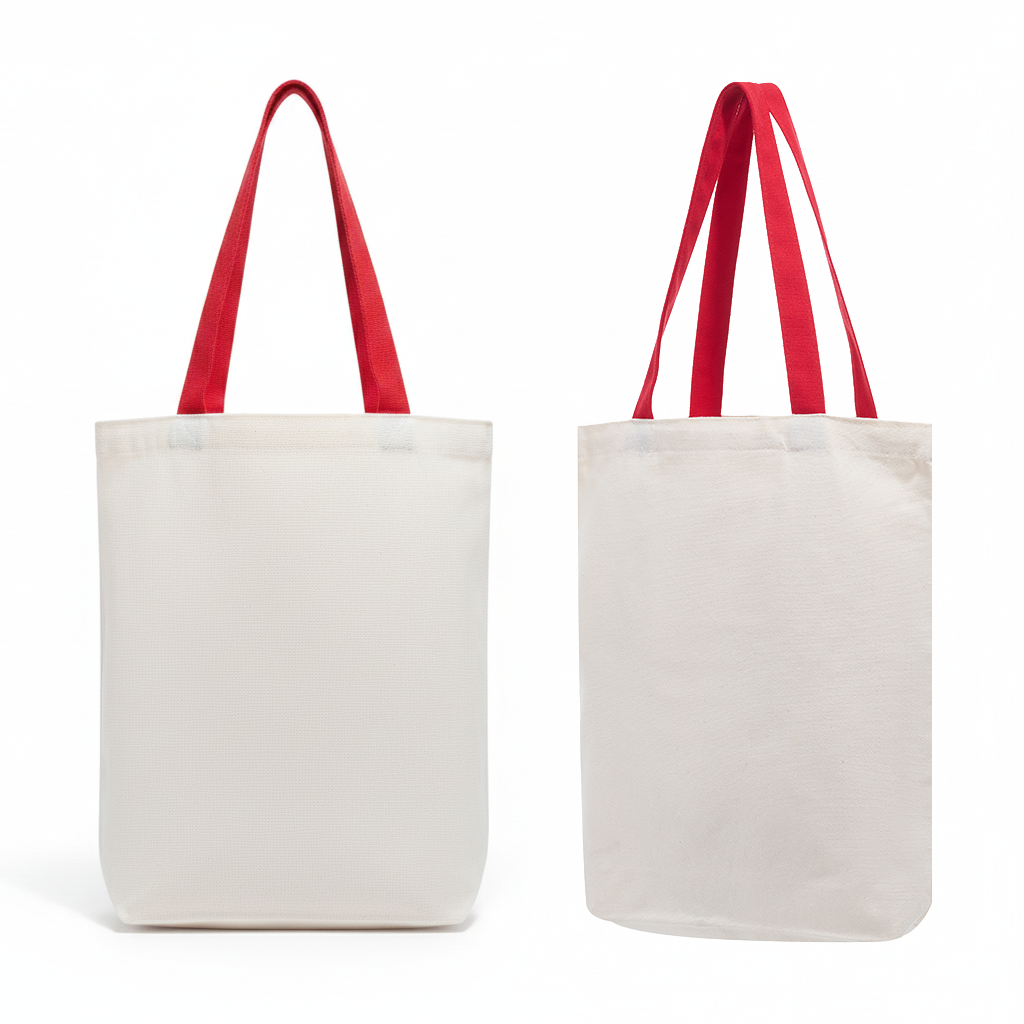 Canvas Tote Bag with Pocket (12oz)