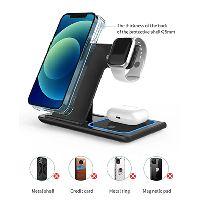 PHANTOM 3 in 1 Wireless Charger Station