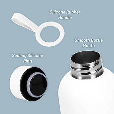 500ml SEEK Thermos Coated Stainless Steel Bottle V2