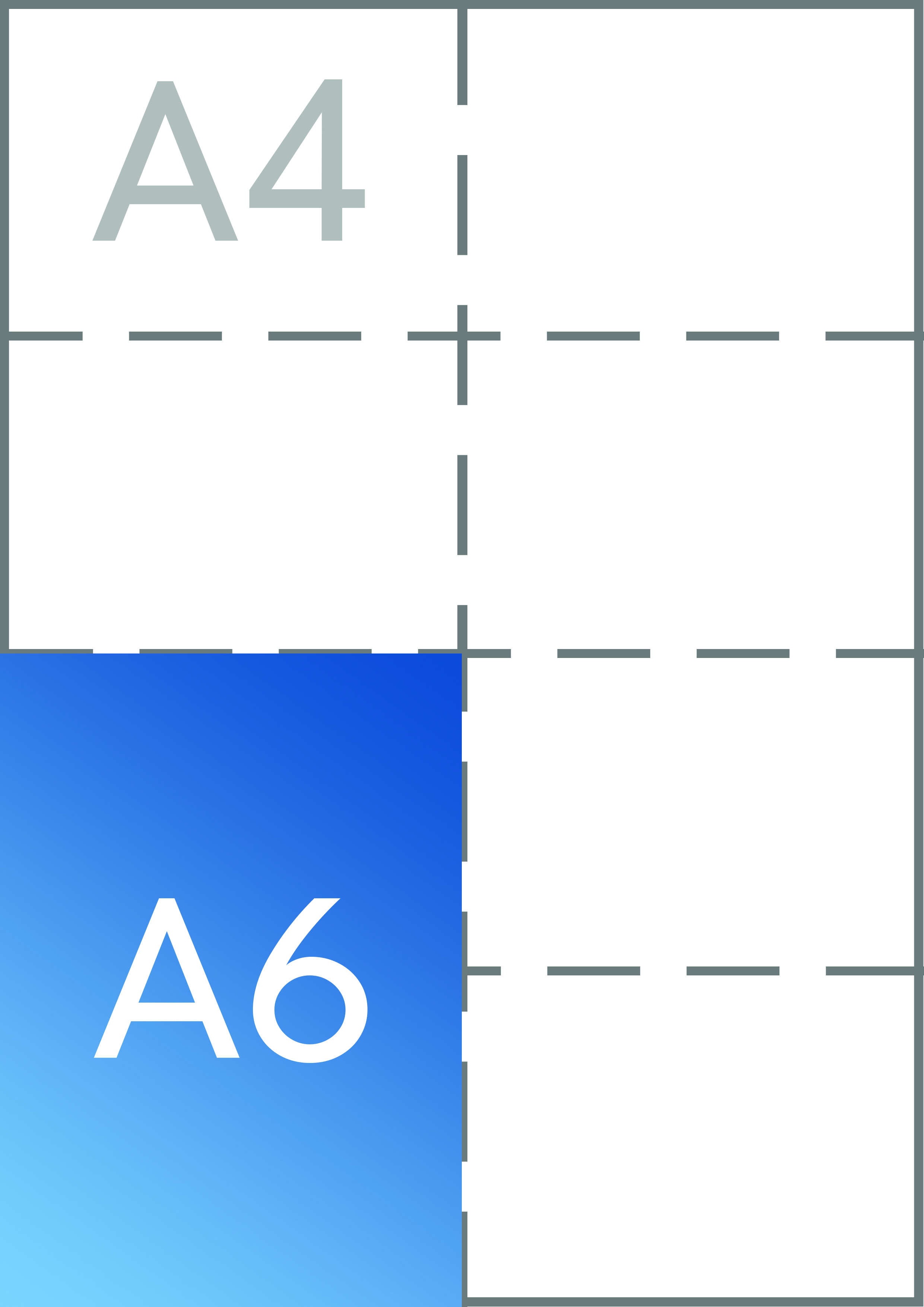A6 Size (14.8cm x 10.5cm)