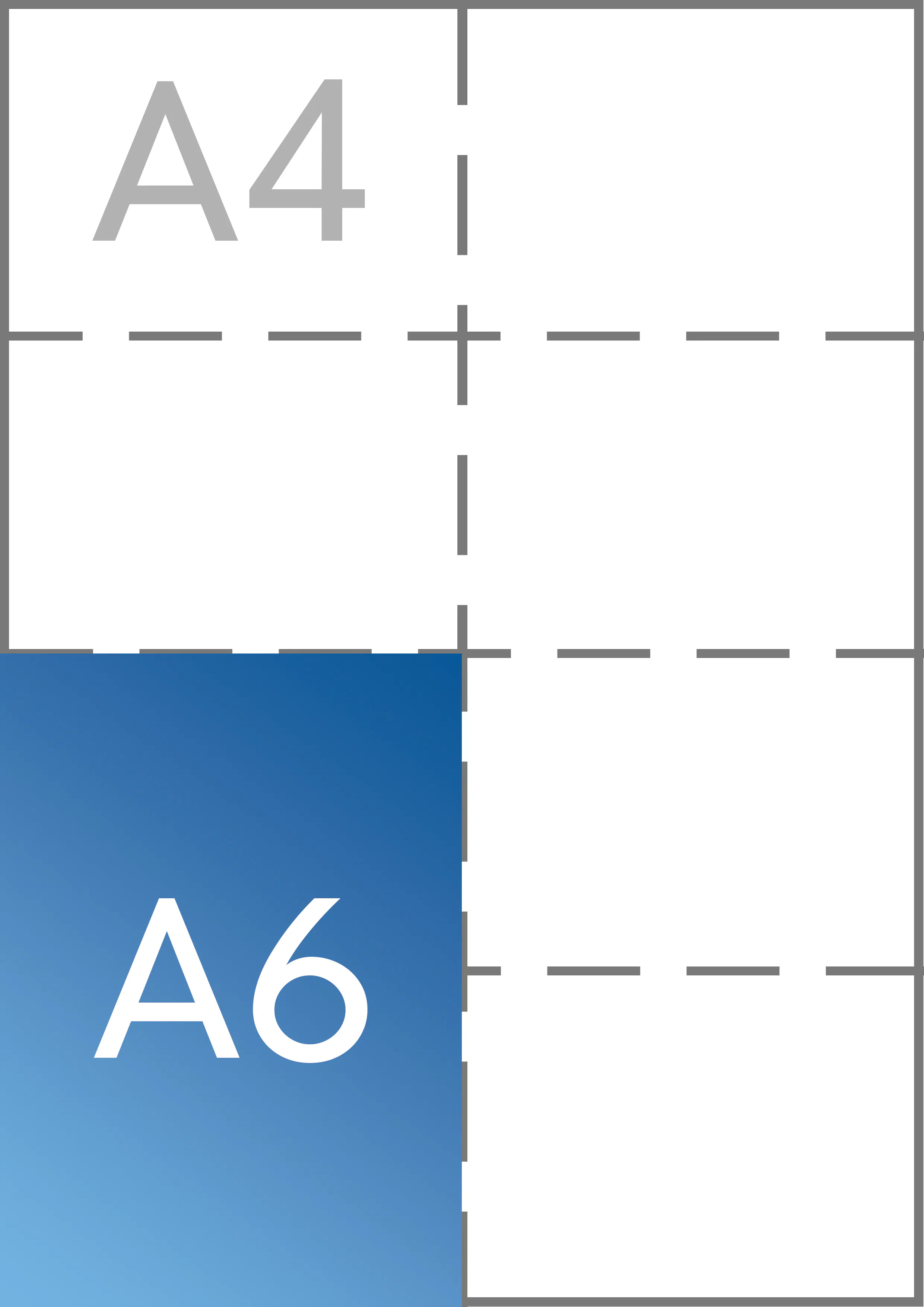A6 Size (14.8cm x 10.5cm)