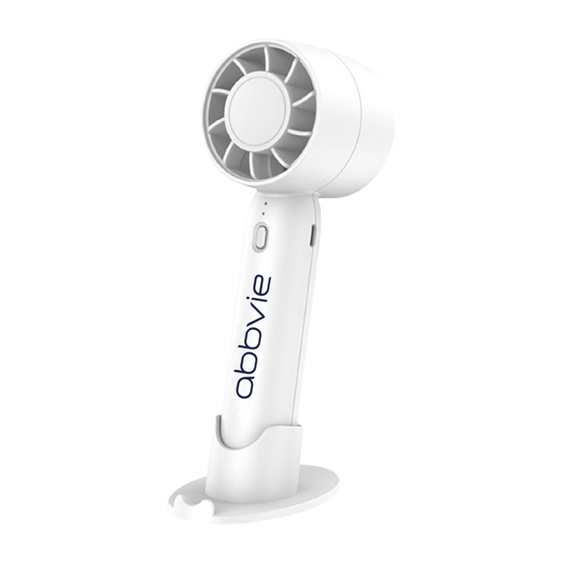 Kino Handheld Turbo Fan With Handphone Stand