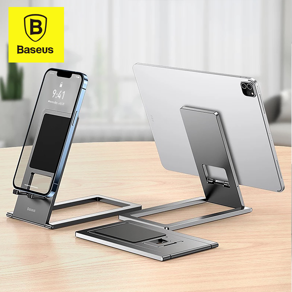 Baseus Foldable Metallic Desktop Phone and Tablet Holder