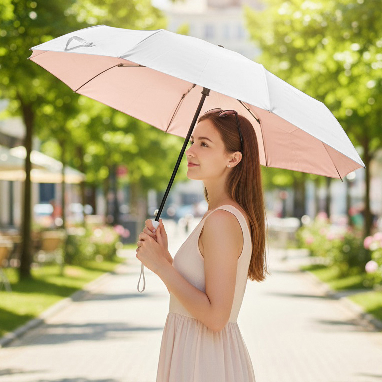 21'' RPET Vivid Auto Umbrella (With UV Coating)