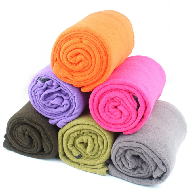 Customised Premium Travel Blanket In Pouch With Logo Print Singapore