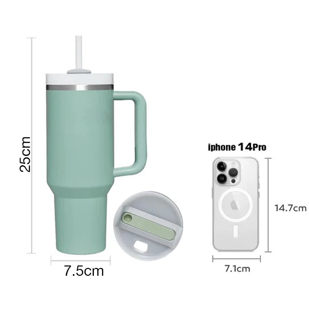 1200ml Quencher Insulated Stainless Steel Tumbler 
