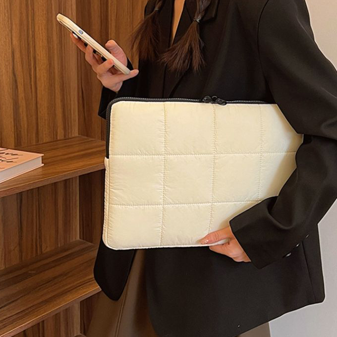 13 Inch Puffy Laptop Bag
