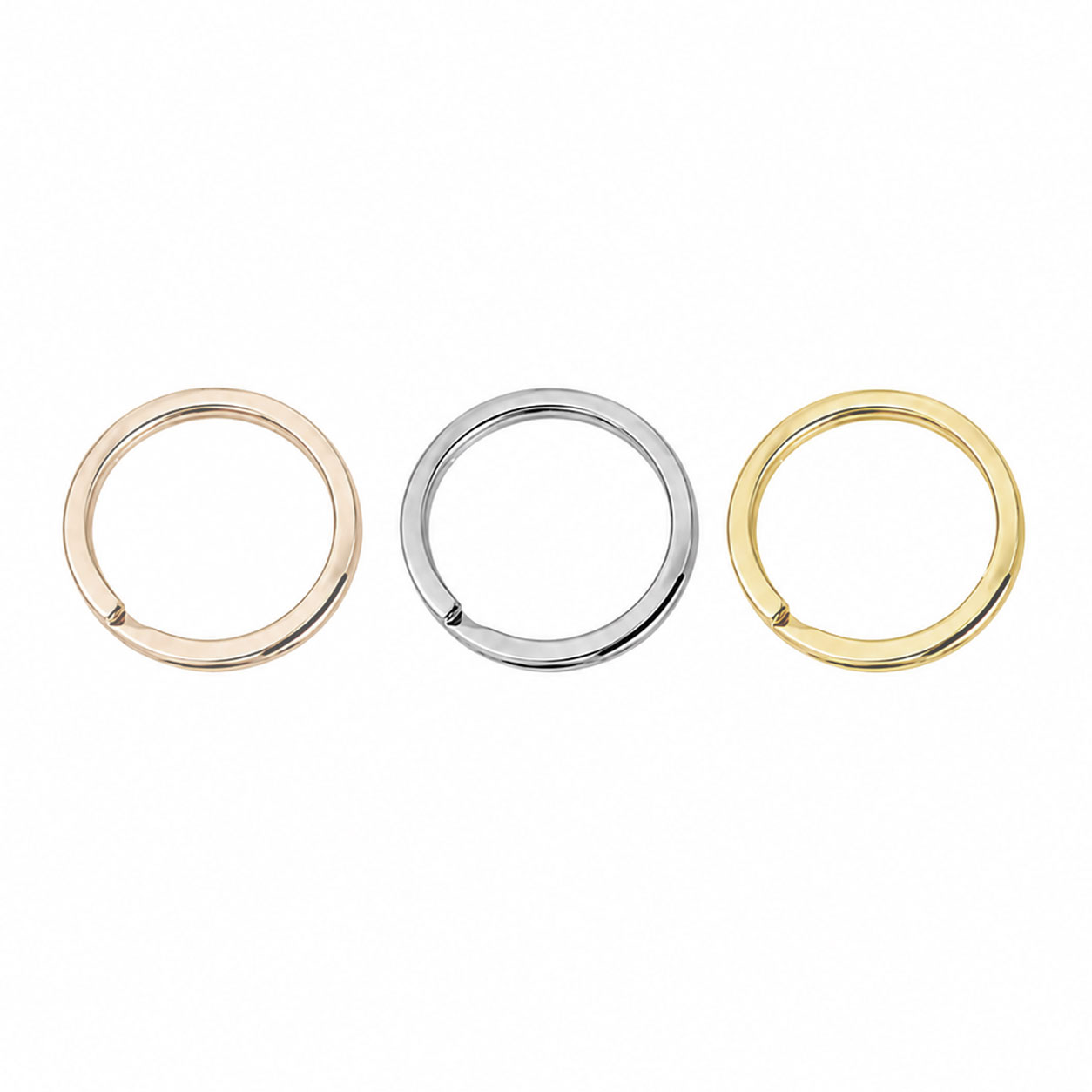 	Flat Split Ring (Default)