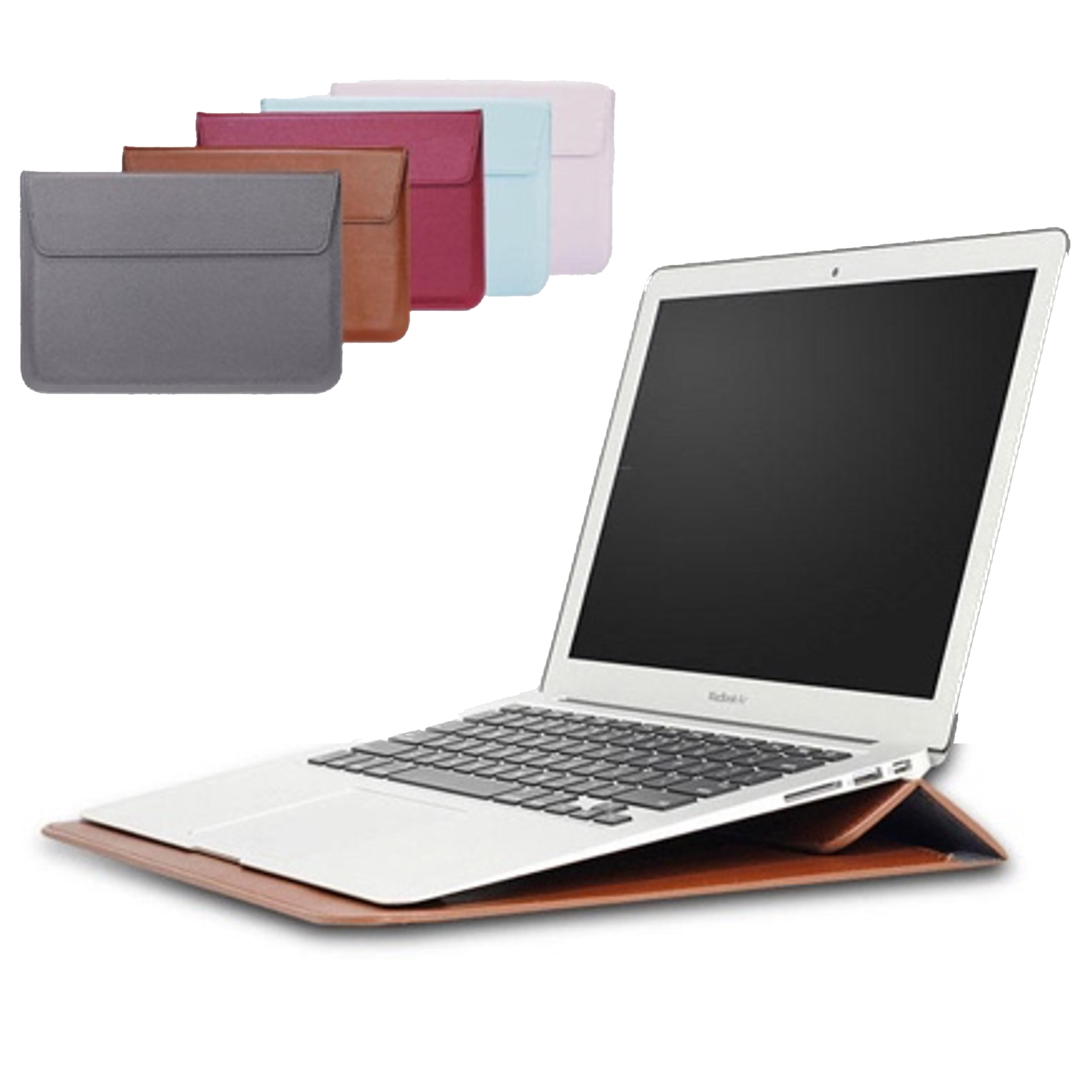 13 Inch Luxe Laptop Sleeve with Stand 