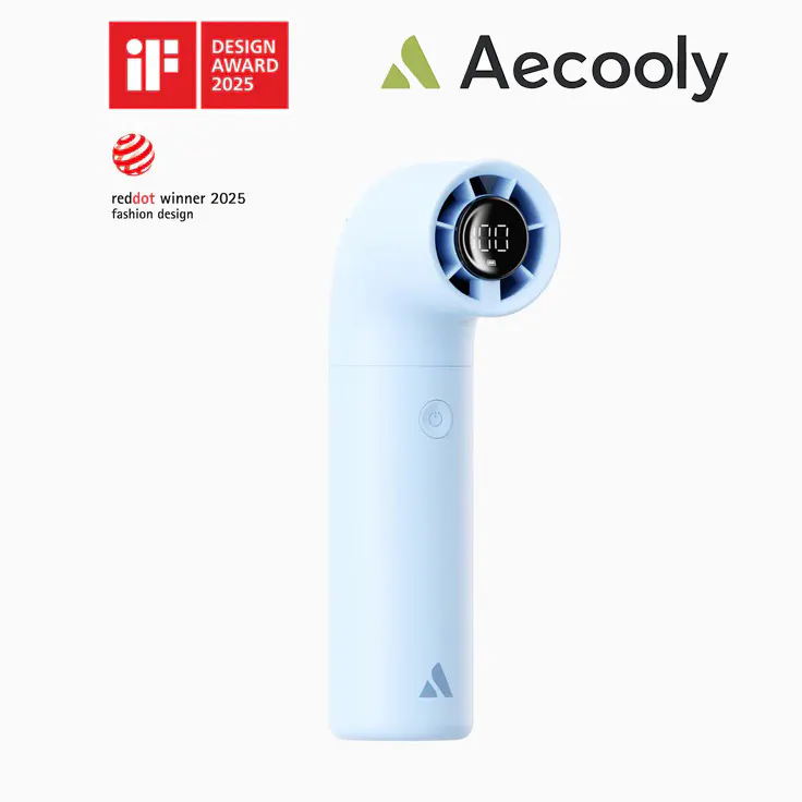 2,000mAh Aero Handheld High-Speed Fan