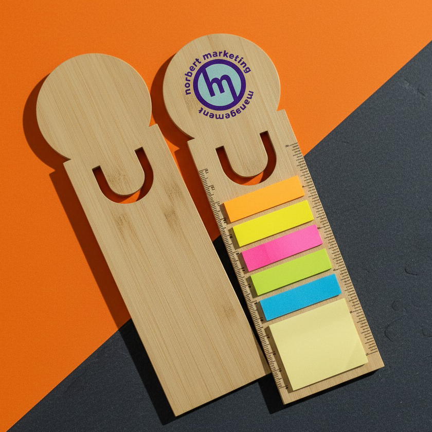 Bamboo Ruler Sticky Note
