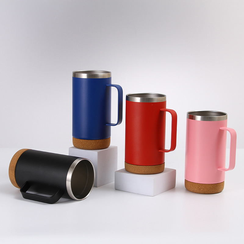 700 ml Insulated Tumbler with Cork Bottom 