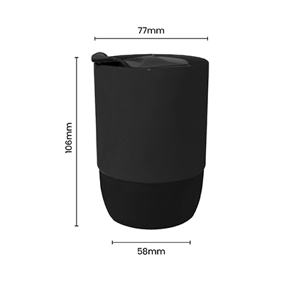 320ml MUSHI Ceramic Mug with Silicone Base