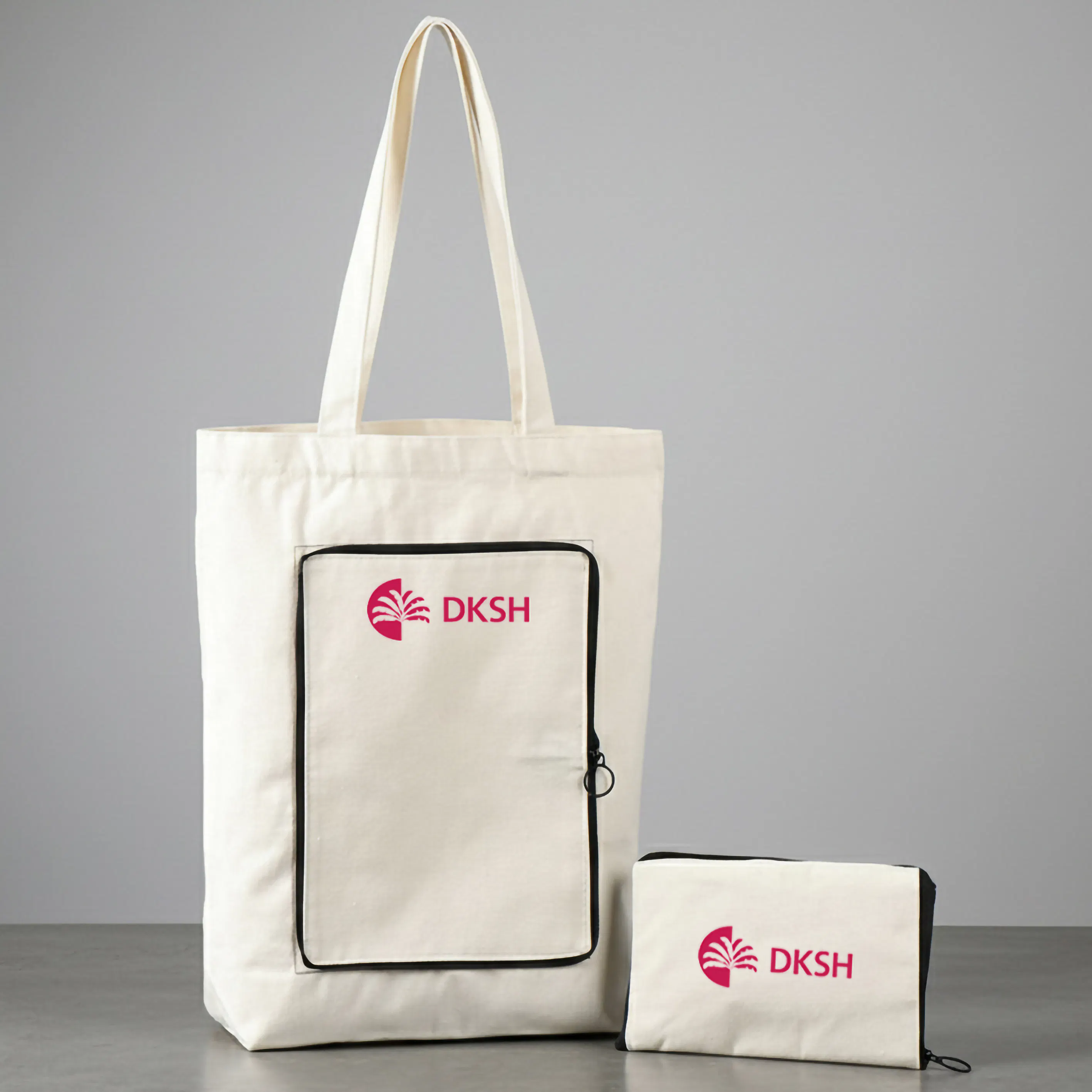 Foldable Cotton Canvas Tote Bag