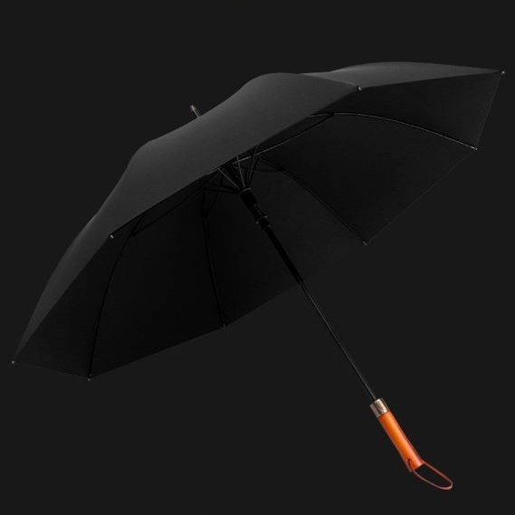 27″ Golf Umbrella (Straight Wooden Handle)