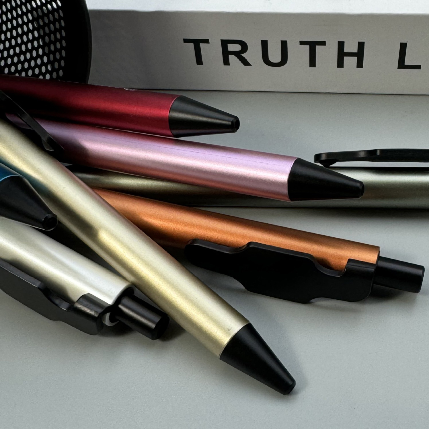 QR Clip Ball Pen (Click-to-Write)