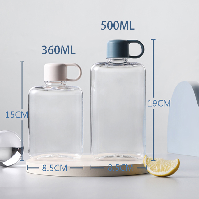 500ml Tritan Flat Water Bottle ( BPA Free ) 