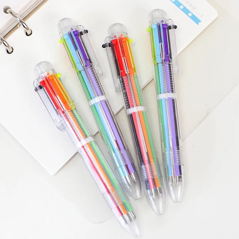 Rainbow Multicolor 6-in-1 Ball Pen