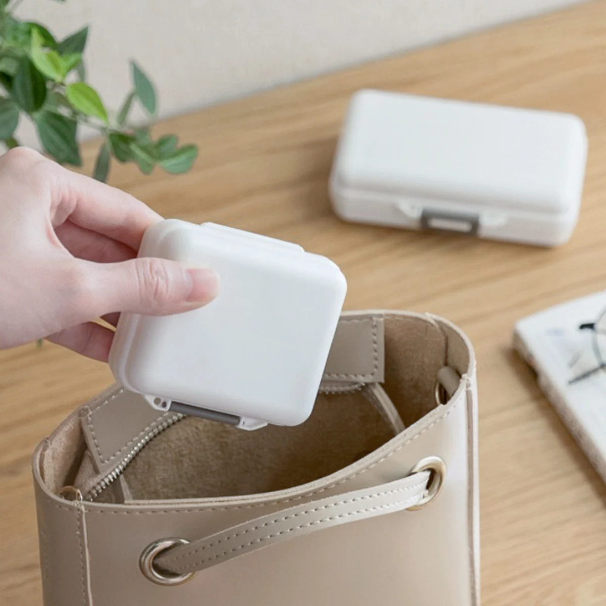 Travel Pill Organiser Box 