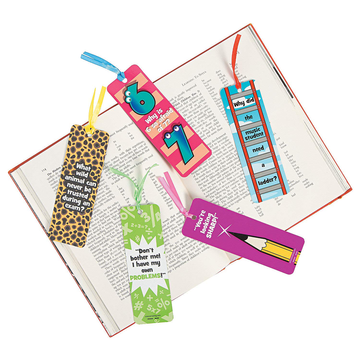 Customised Promotional Paper Bookmark With Logo Print Singapore