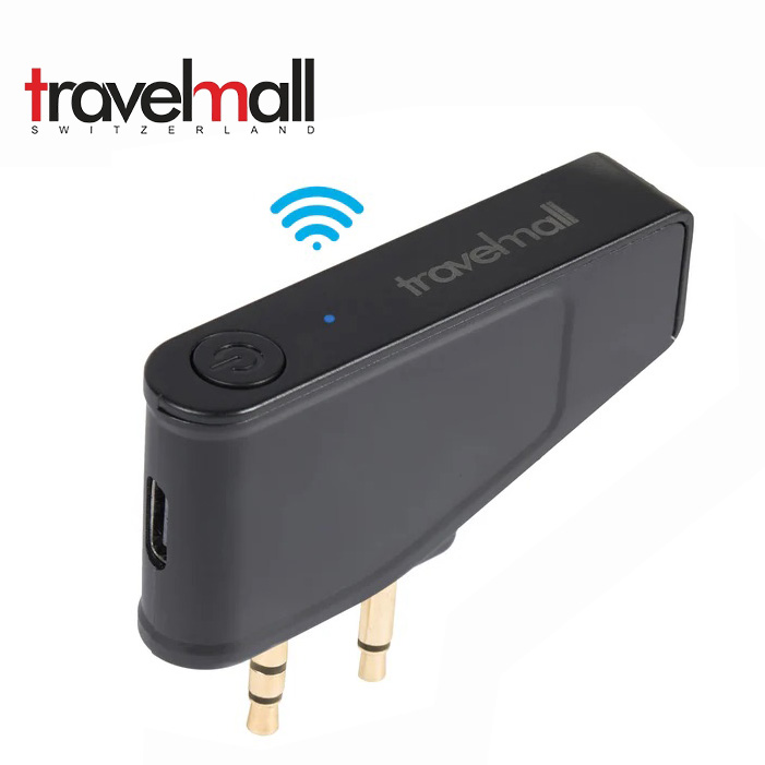 Travelmall 2-IN-1 Pro Headphone-Jack Bluetooth Adapter