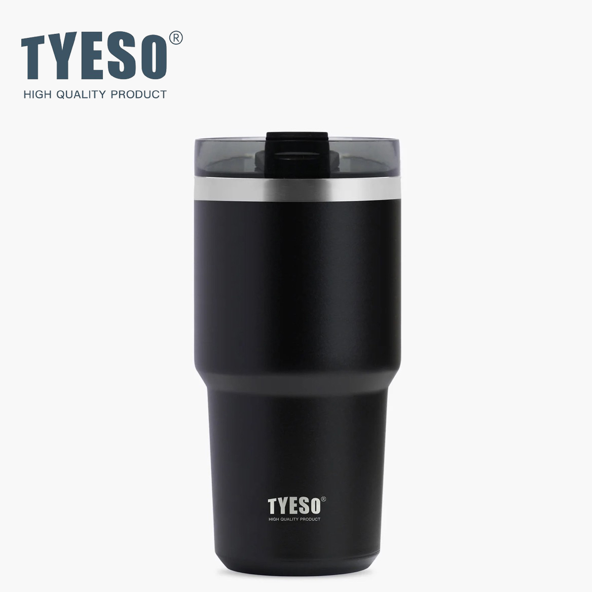 Tyeso 600ml Bubbly Insulated Tumbler with Straw 