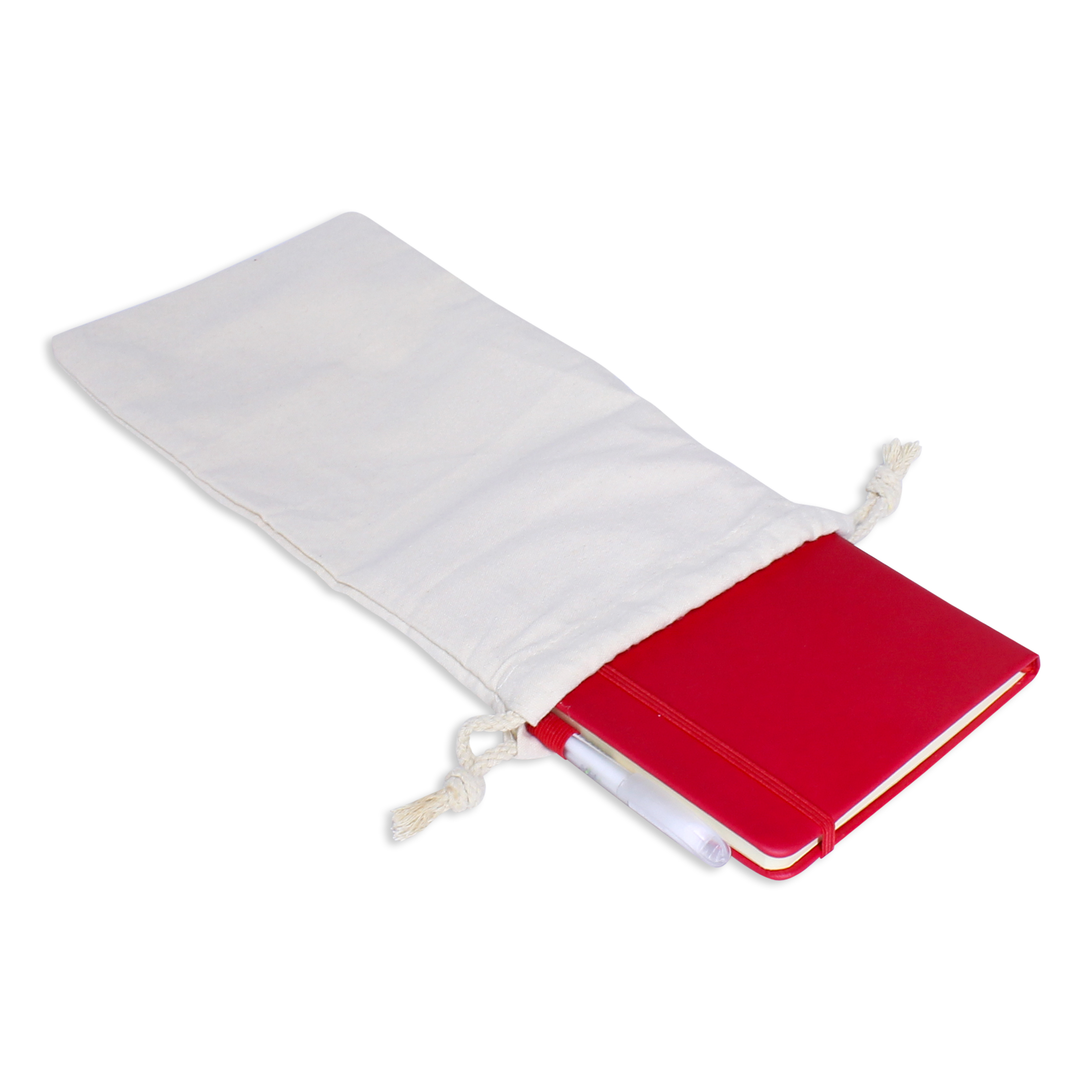 Canvas Drawstring Pouch (Fits A5)