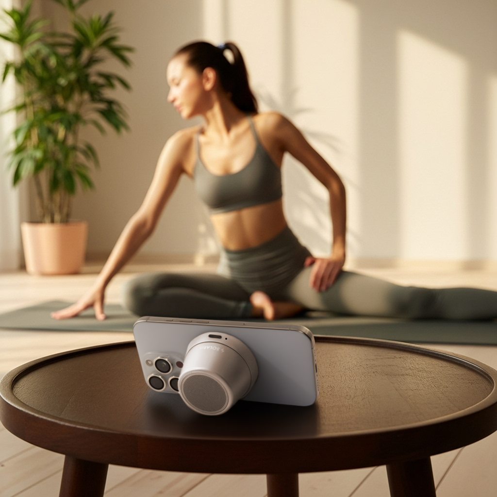 SOLARIS ClarityPro Magnetic Wireless Speaker