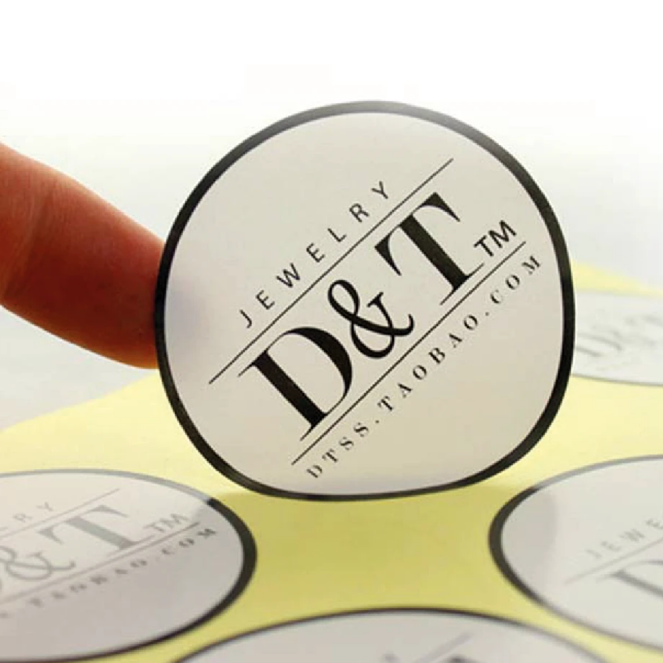 Promotional Mirrorkote Paper Sticker (Kiss-Cut)