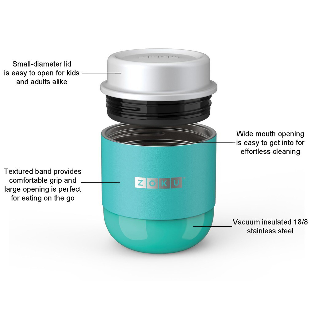 Zoku  Neat Stack Food Jar 300ml & 470ml