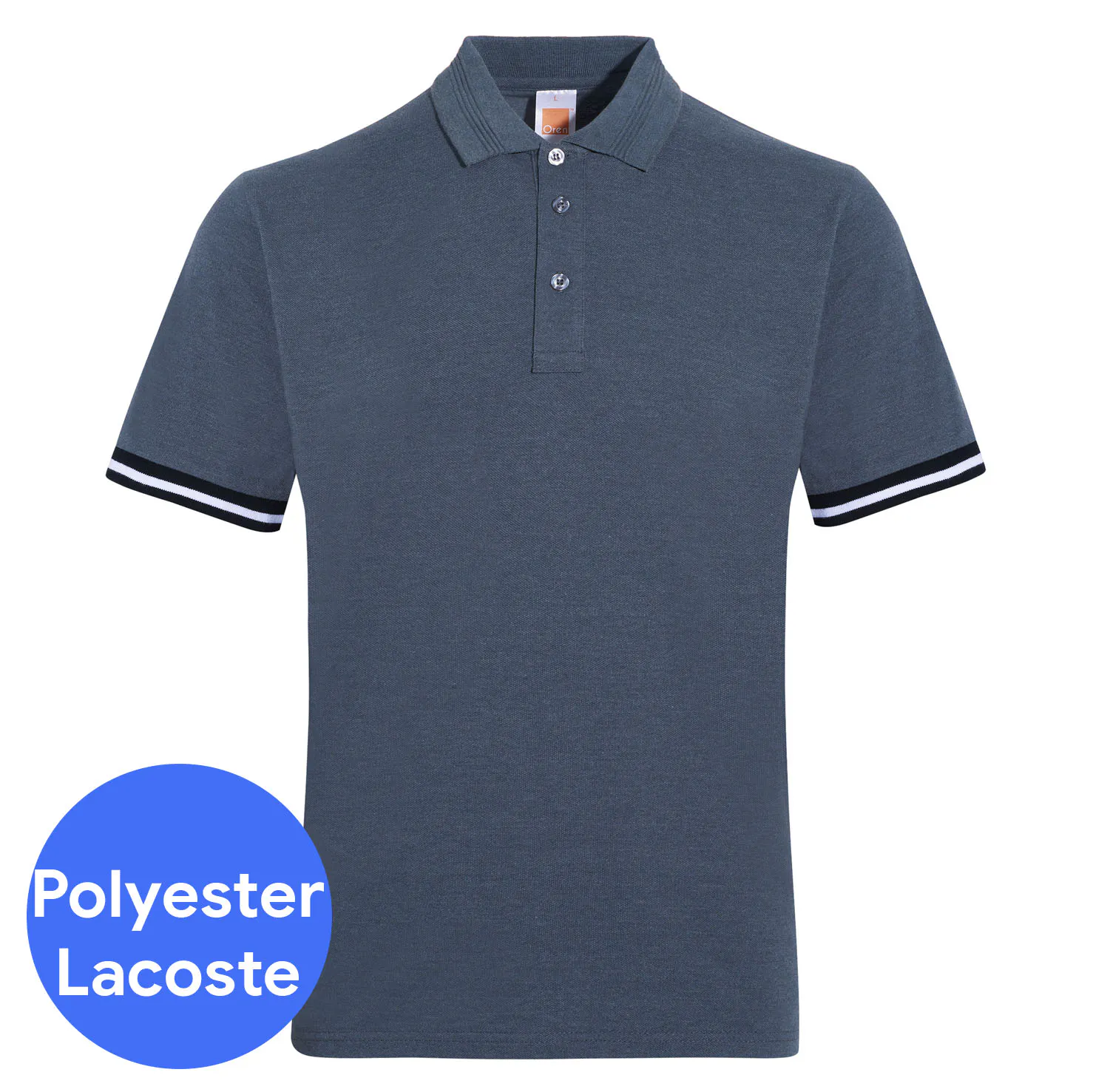 Multi-Tone Cuff Polo T-Shirt