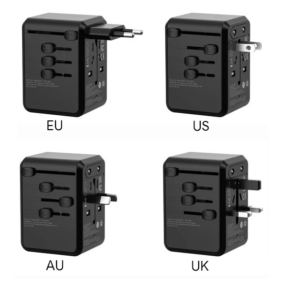 Travelmall GaN 65W PD High Performance Worldwide Travel Adaptor