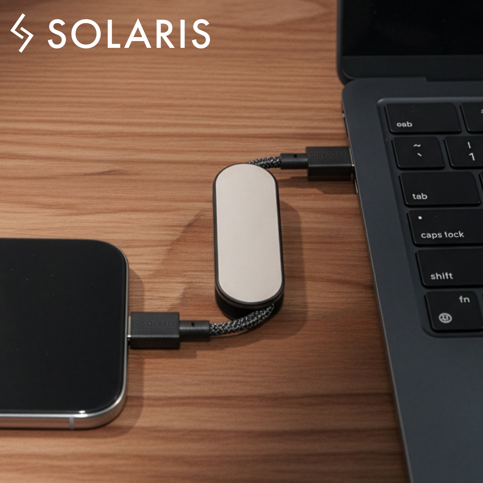 	SOLARIS 60W Numa Fast Charging Pocket Cable