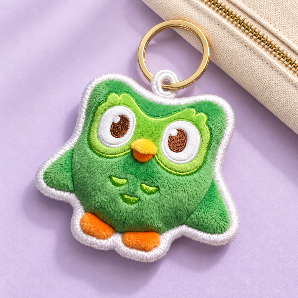Custom Puffy Plushie Keychain - Custom Keychains