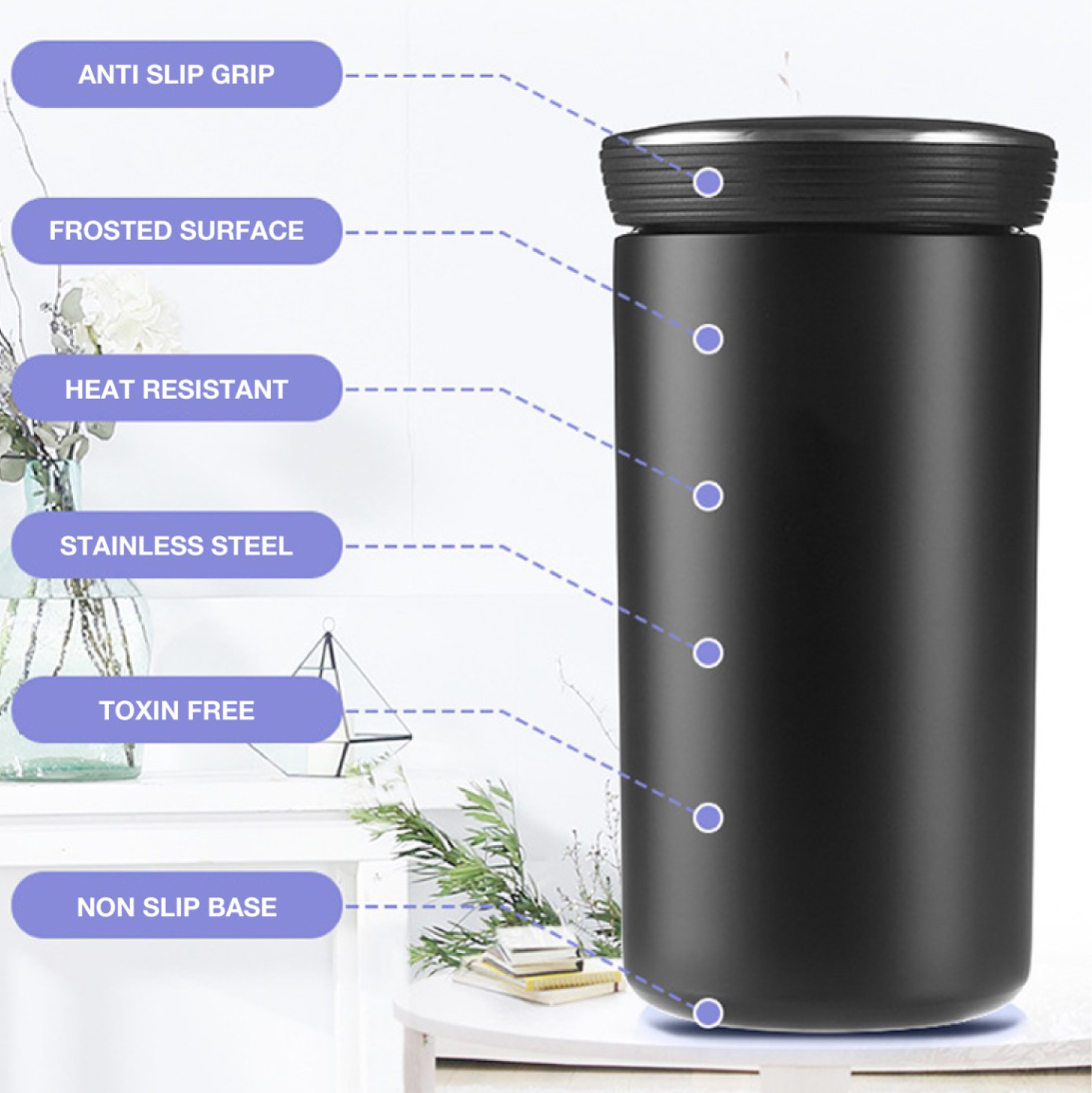 350ml Elite Stainless Steel Insulated Tumbler