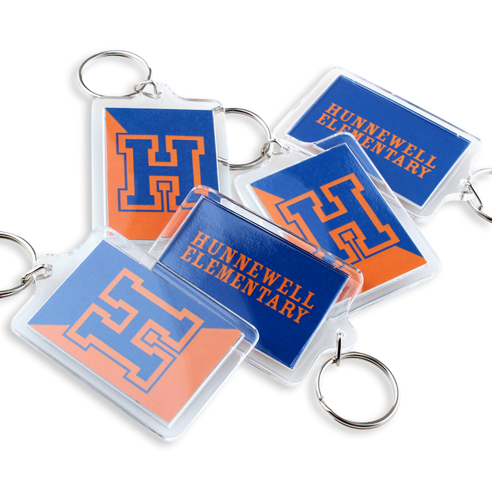 Custom deals printed keychains