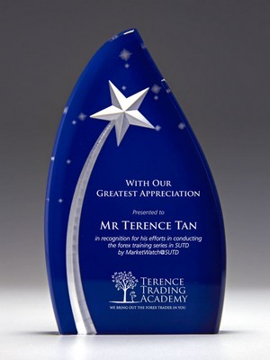 195mm Oceanus Acrylic Award (Height)