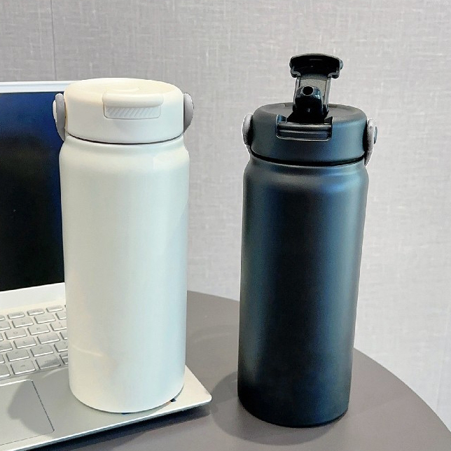 800ml Sippy Stainless Steel Insulated Tumbler with Straw