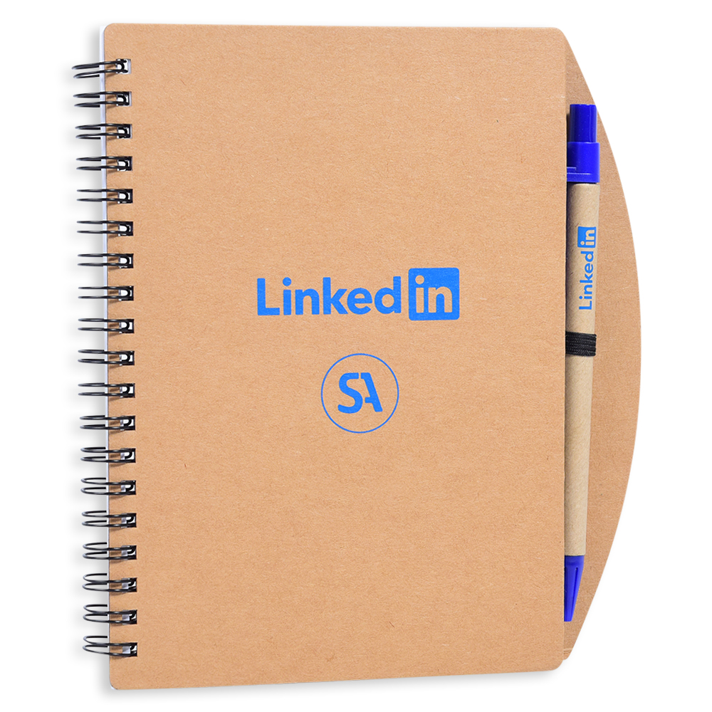 Trendy PP Eco-Friendly Notebook with Ball Pen
