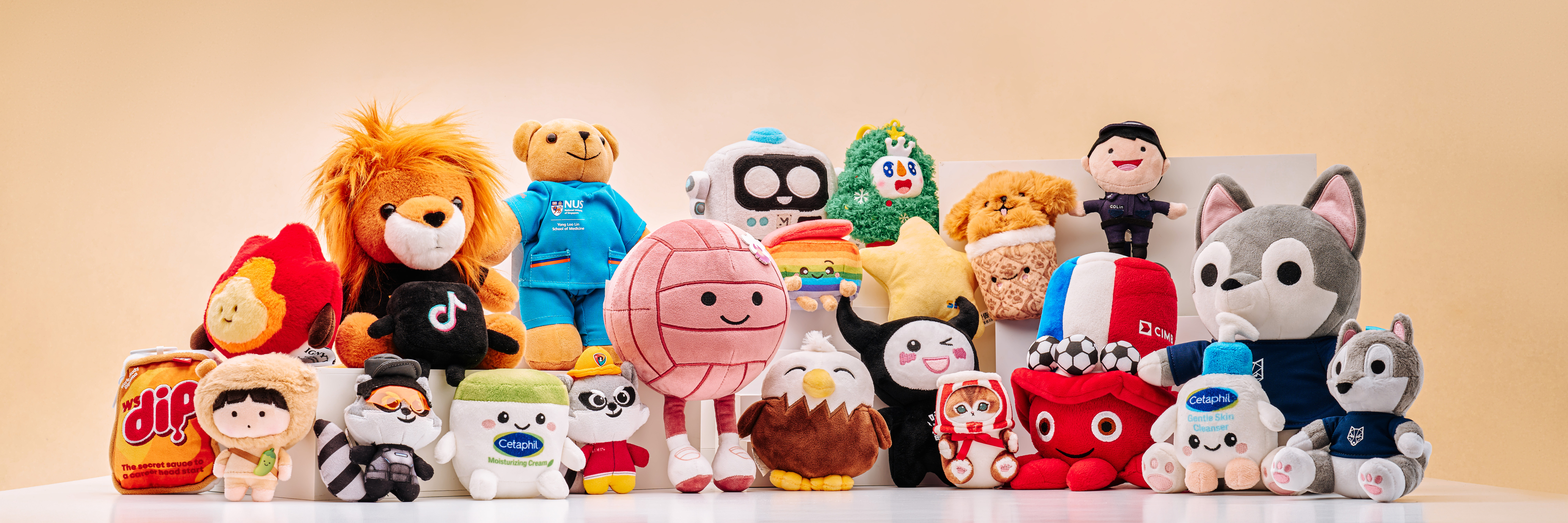 Custom Made Plush Animals & Graduation Bear | Plush Toys Singapore