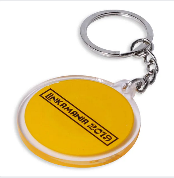Acrylic Keychain - Custom Keychains - With Chain