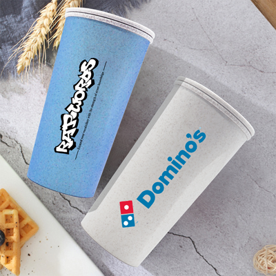 400ml Natural Eco-Wheat Tumbler