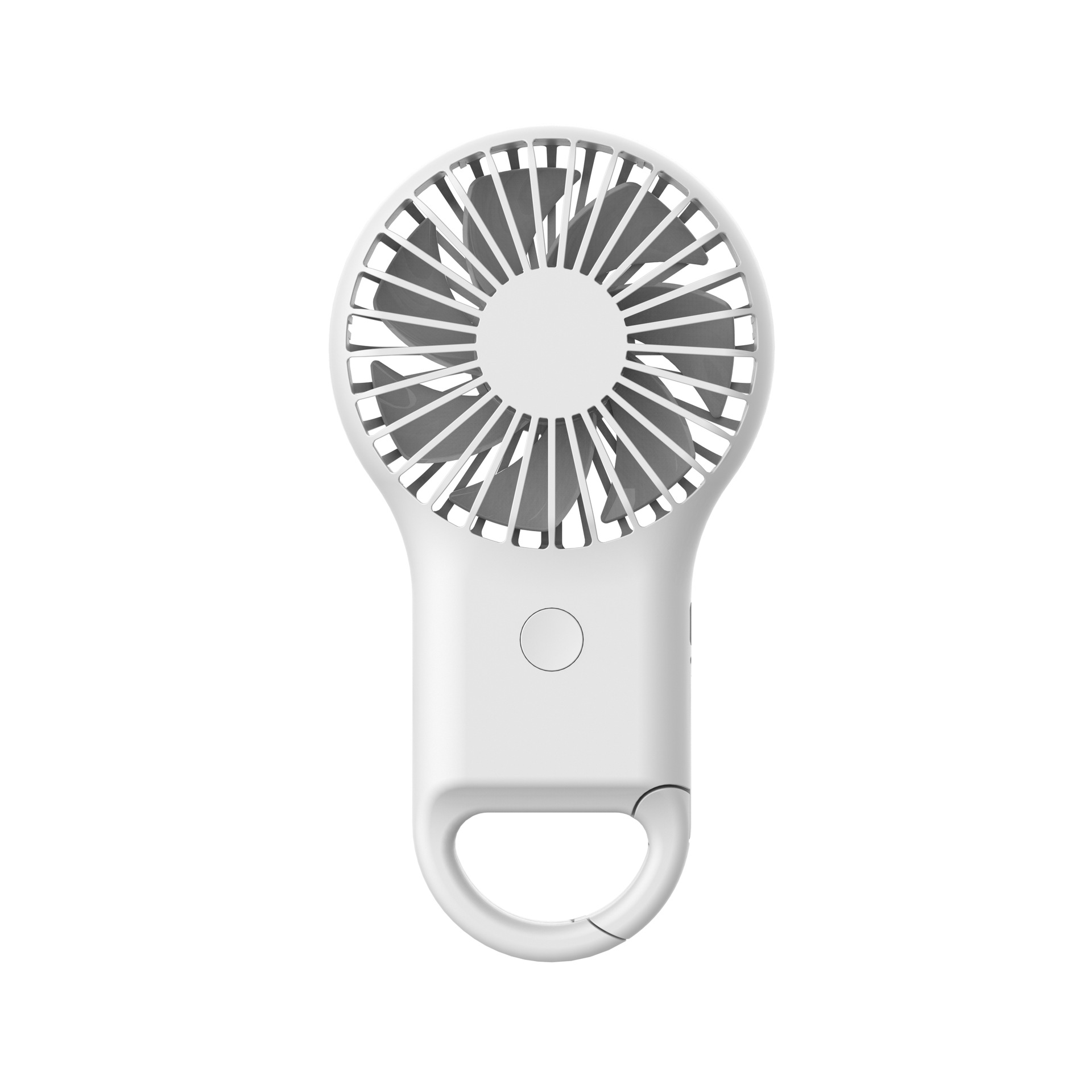 Hook USB Mini Handheld Rechargeable with LED Fan