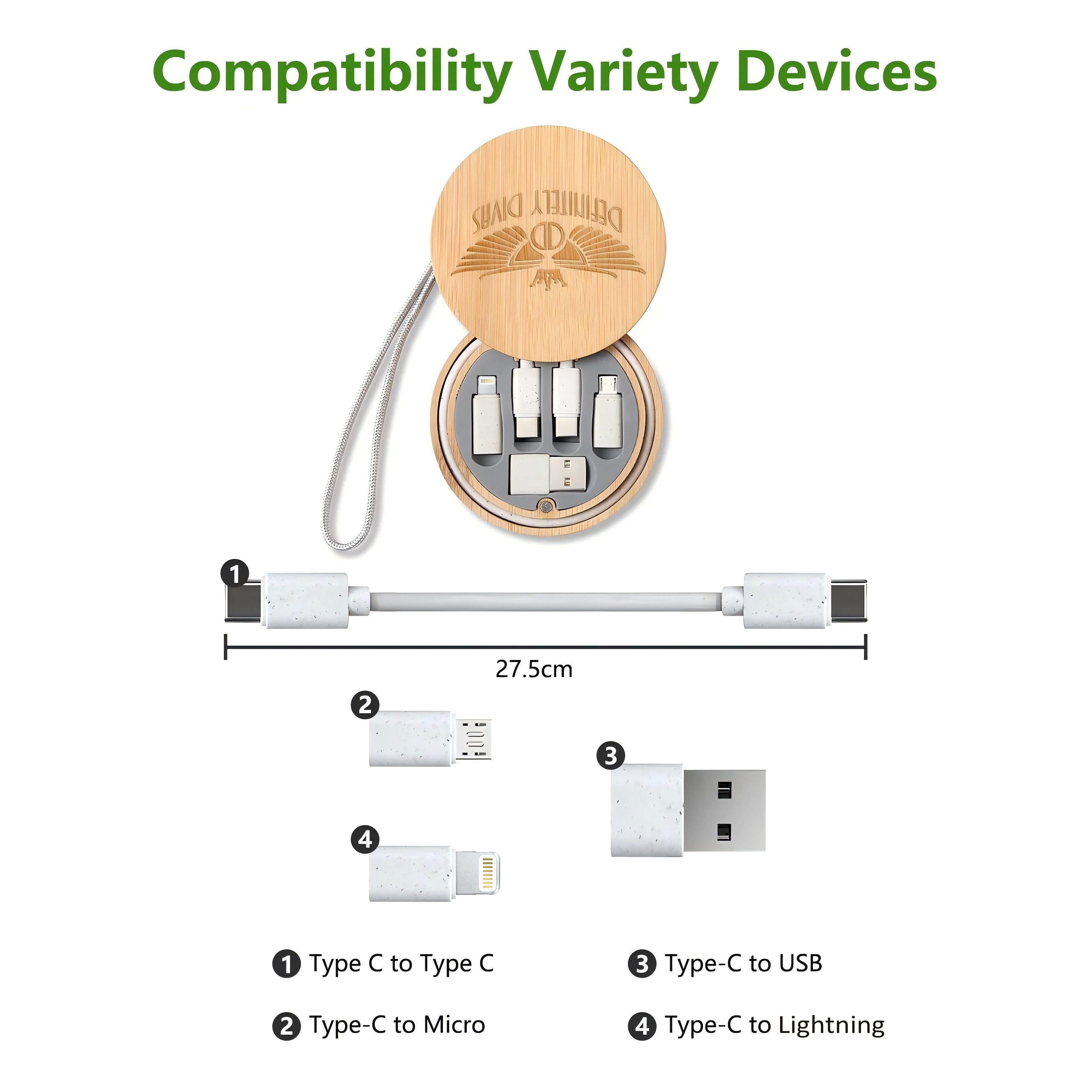 Eco-Friendly Multi Cable Set