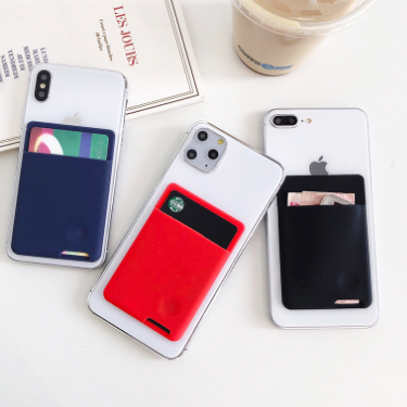 Push-Out Silicone Card Holder