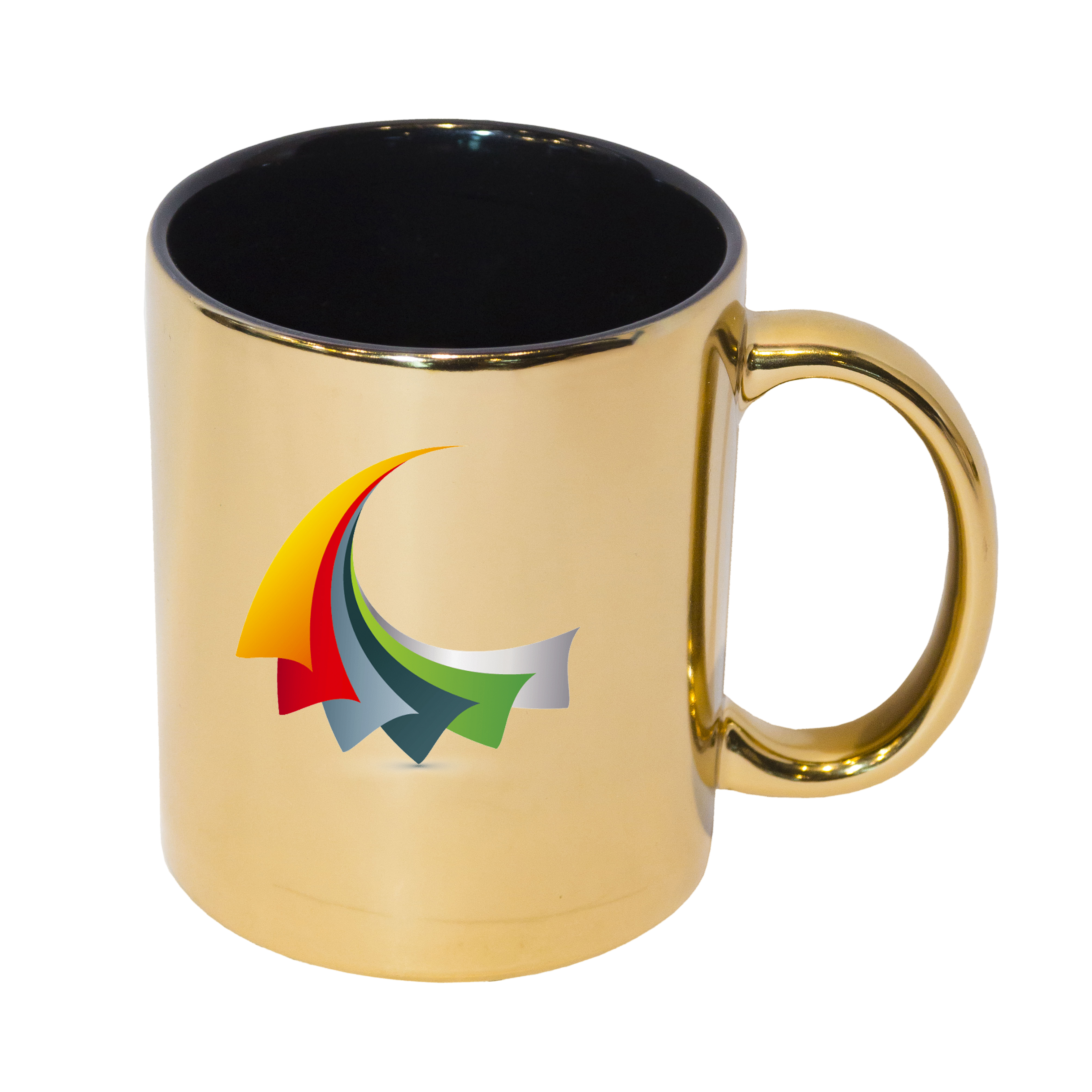 400ml Metallic Ceramic Mug 