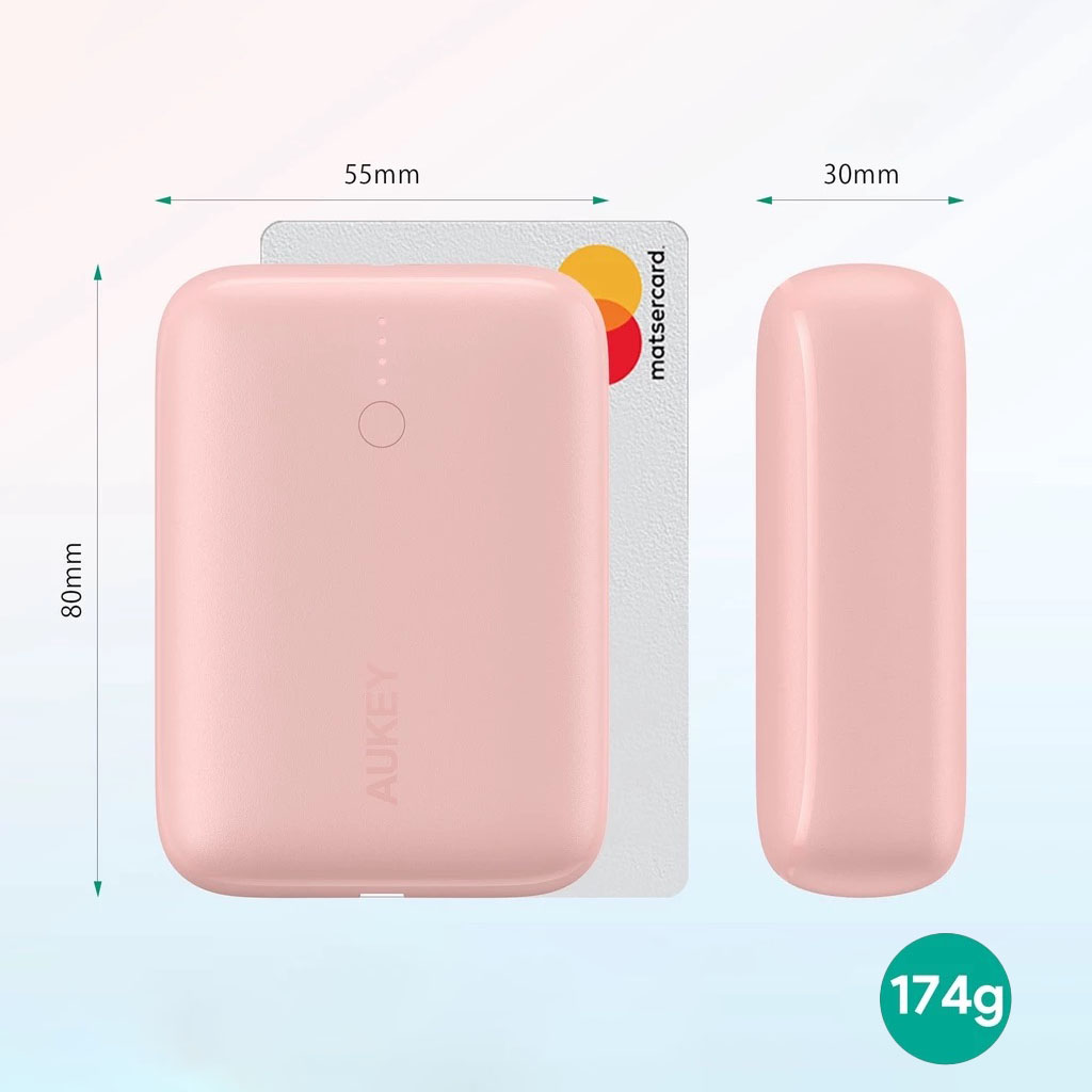 Aukey  10,000mAh Spark Mini Fast Charging Portable Powerbank 