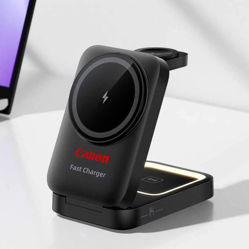 15W Foldable 3 in 1 Wireless Charger