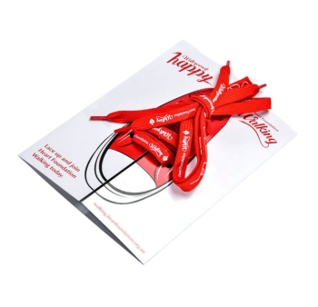 Shoelace with Backing Card 