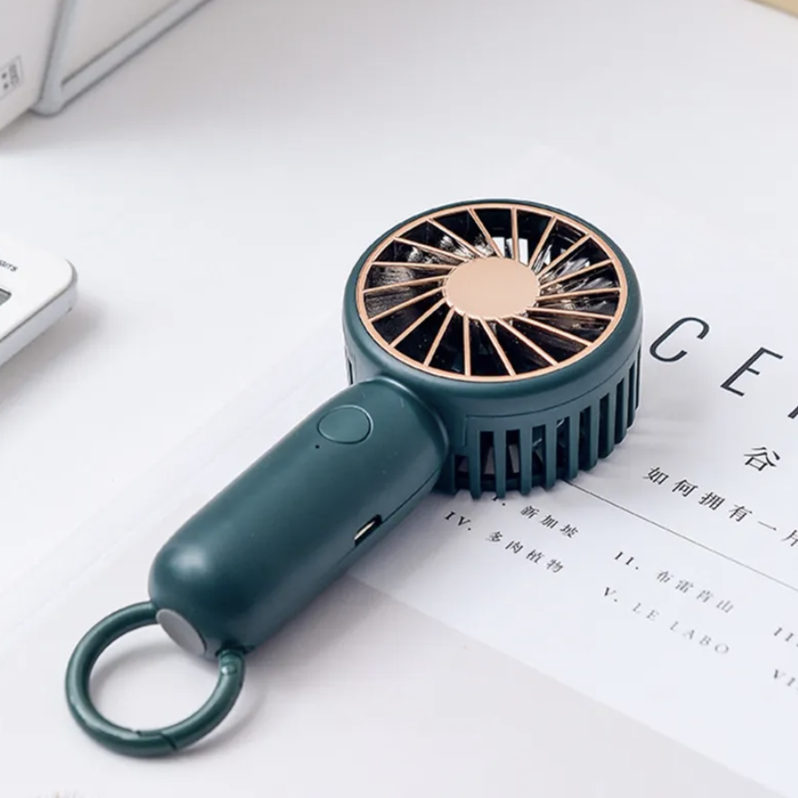 Handheld Fan with Carabiner 